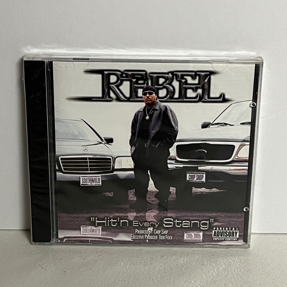 Vintage 2002 Rebel Hit'n Every Stang CD Hip Hop Gangsta Thug Rap Music - Picture 1 of 8